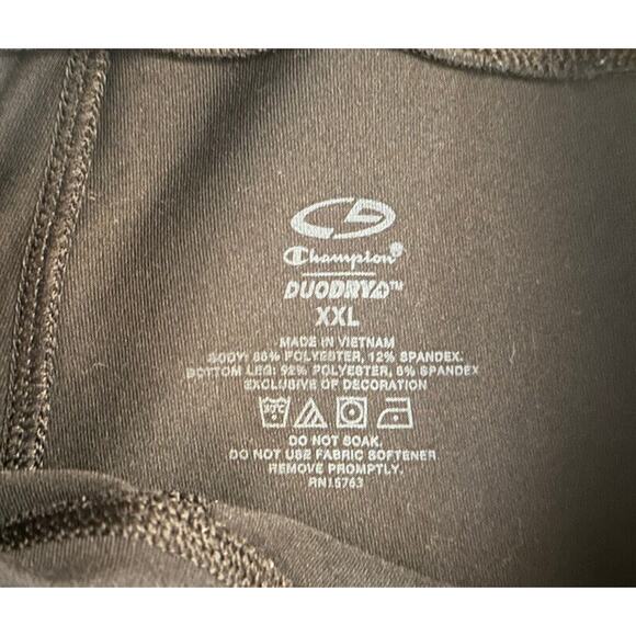 Champion Duo Dry Women’s XXL Leggings Comfort Running Lounge Pants Geometric - Picture 4 of 7